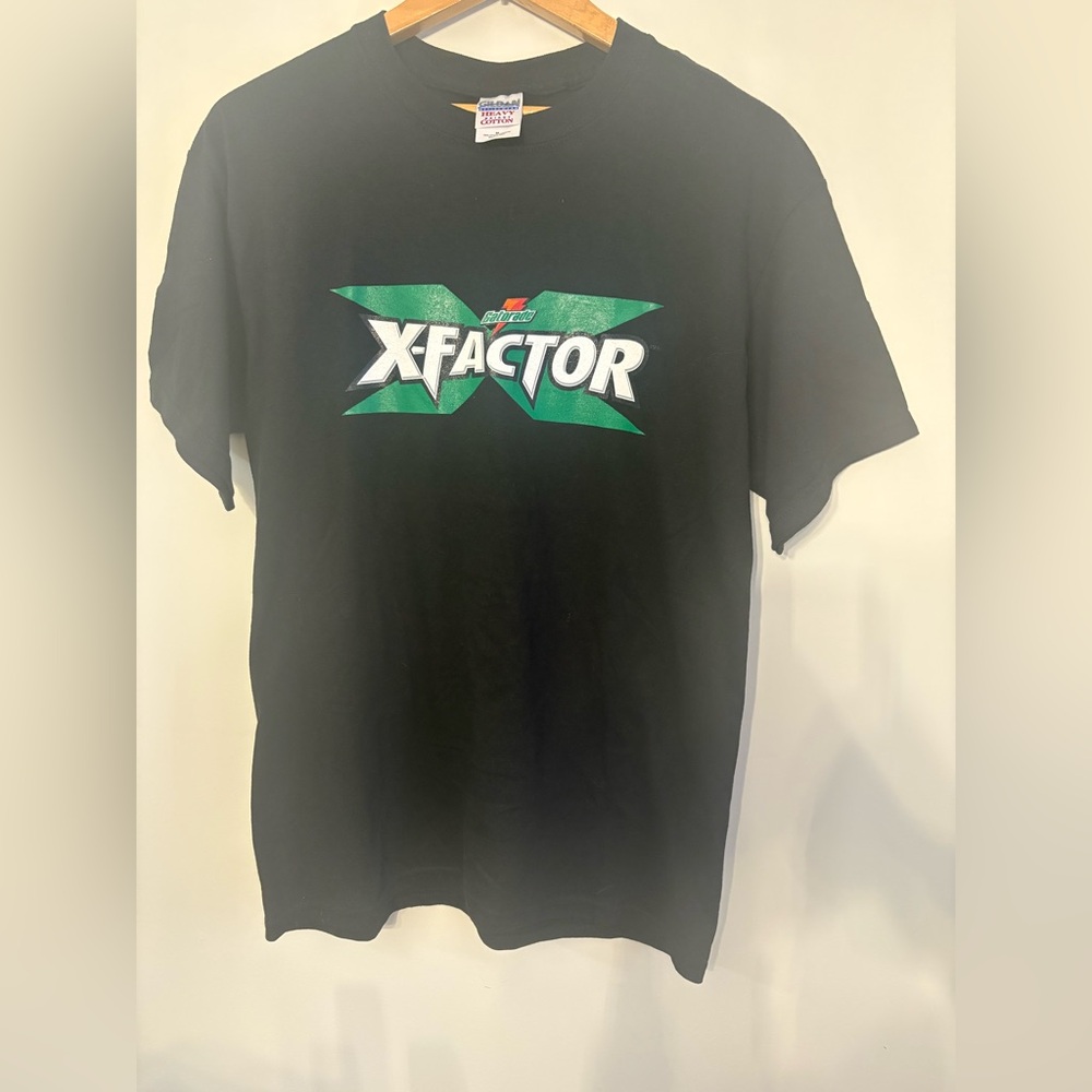 Rare vintage Gilden Gatorade X-Factor promotional shirt adult medium NWOT